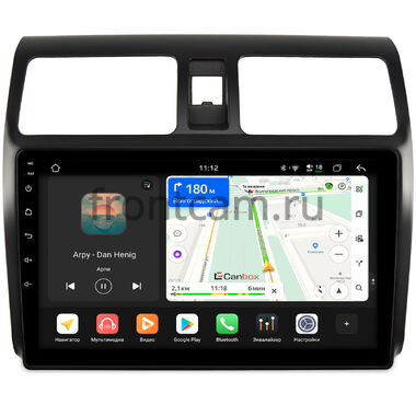 Suzuki Swift 3 2004-2011 Canbox H-Line 5198-1024 на Android 14 (4G-SIM, 8/128, DSP, QLed)