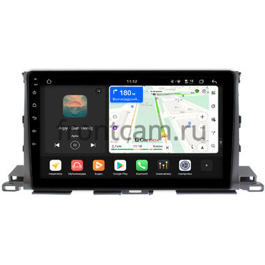 Toyota Highlander 3 (U50) 2013-2019 Canbox H-Line 5198-1035 на Android 14 (4G-SIM, 8/128, DSP, QLed)
