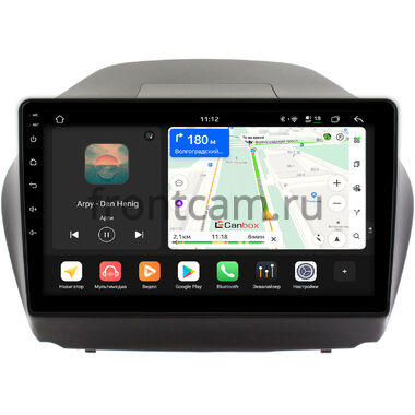 Hyundai ix35, Tucson 2 2009-2015 Canbox H-Line 5195-1042 на Android 14 (4G-SIM, 6/128, DSP, QLed) (для авто с камерой)