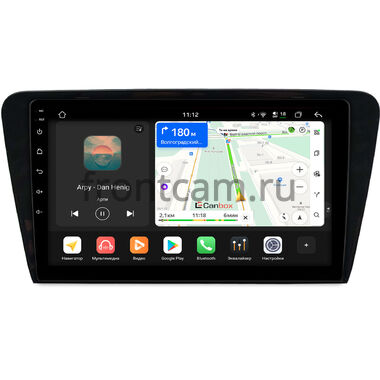 Skoda Octavia A7 2013-2020 (глянцевая) Canbox H-Line 4799-1048 на Android 14 (4G-SIM, 4/64, DSP, QLed)