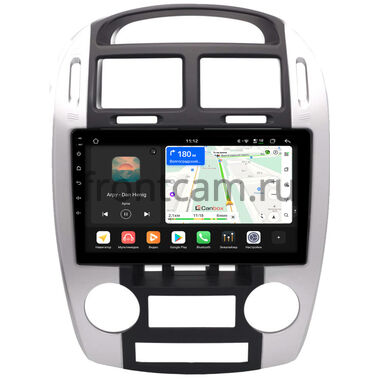 Kia Cerato 2003-2009 (для авто с климат-контролем) Canbox H-Line 5196-9-1575 на Android 14 (4G-SIM, 6/128, DSP, QLed)