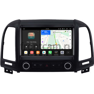Hyundai Santa Fe 2 2005-2012 Canbox H-Line 5197-9-0175 на Android 14 (4G-SIM, 8/128, DSP, QLed)