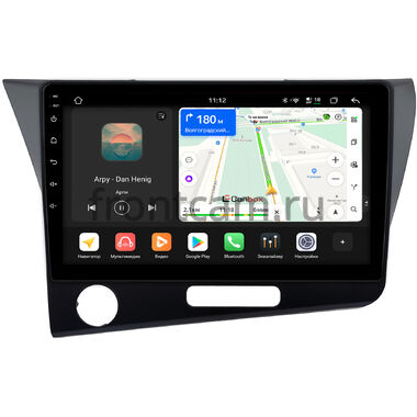 Honda CR-Z 2010-2016 (левый руль) Canbox H-Line 5196-9-0306 на Android 14 (4G-SIM, 6/128, DSP, QLed)