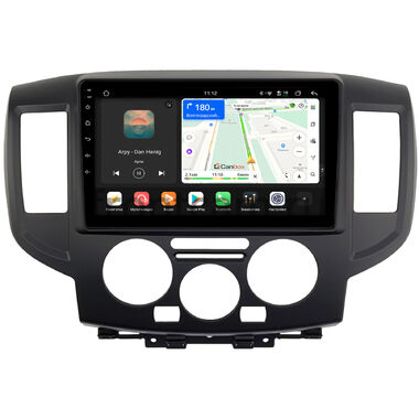 Nissan NV200 2009-2026 (чёрная) Canbox H-Line 4792-9-0391 на Android 14 (4G-SIM, 4/64, DSP, QLed)