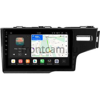 Honda Fit 3 2013-2020 (глянцевая, правый руль) Canbox H-Line 5196-9-0511 на Android 14 (4G-SIM, 6/128, DSP, QLed)