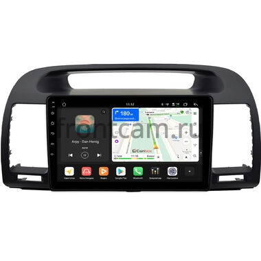 Toyota Camry XV30 2001-2006 (черная) Canbox H-Line 4792-9-0607 на Android 14 (4G-SIM, 4/64, DSP, QLed)
