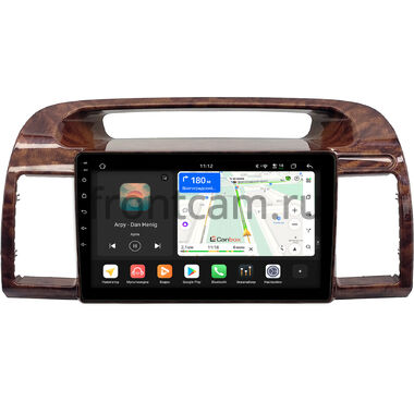 Toyota Camry XV30 2001-2006 (под дерево, тип 2) Canbox H-Line 5197-9-0643 на Android 14 (4G-SIM, 8/128, DSP, QLed)