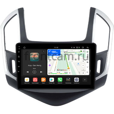 Chevrolet Cruze 2012-2016 (черно-серая, матовая) Canbox H-Line 4792-9-0663 на Android 14 (4G-SIM, 4/64, DSP, QLed)
