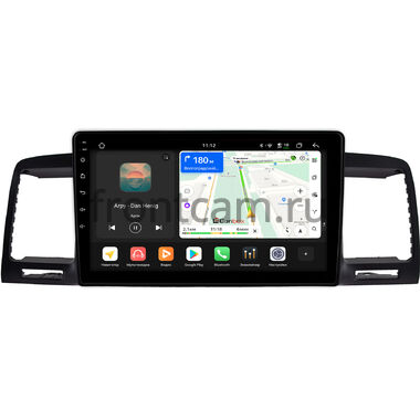 Toyota Corolla (E120/E130) 2003-2007 (правый руль, черная) Canbox H-Line 5196-9-0752 на Android 14 (4G-SIM, 6/128, DSP, QLed)