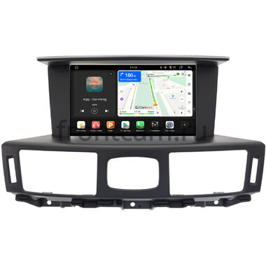 Infiniti M25, M37, M56 2010-2013, Q70 2013-2019 Canbox H-Line 5196-9-0784 на Android 14 (4G-SIM, 6/128, DSP, QLed) (Тип B, для авто с кнопкой TEL)