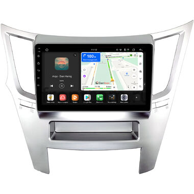 Subaru Legacy 5, Outback 4 2009-2014 (серебро, левый руль) Canbox H-Line 5197-9-0870 на Android 14 (4G-SIM, 8/128, DSP, QLed)