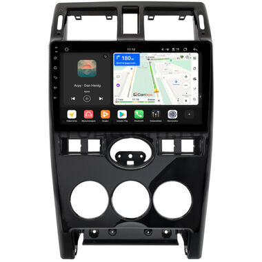 Lada Priora 2007-2013 (черная, глянцевая) Canbox H-Line 5196-9-0990 на Android 14 (4G-SIM, 6/128, DSP, QLed)