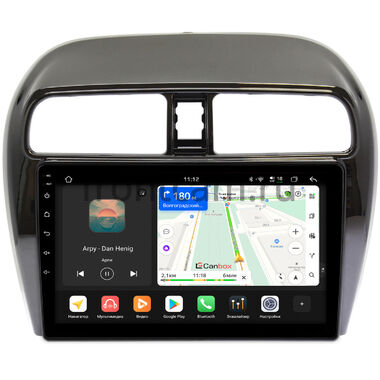 Mitsubishi Mirage 6 2012-2026 Canbox H-Line 5196-9-129 на Android 14 (4G-SIM, 6/128, DSP, QLed)
