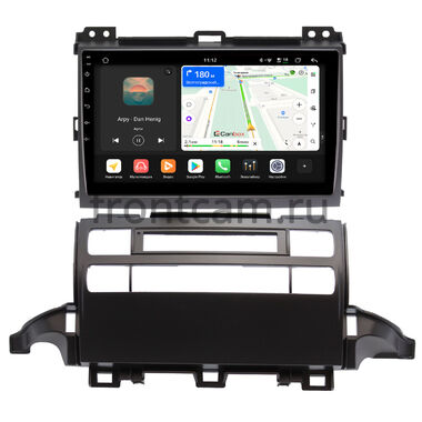 Toyota LC Prado 120 2002-2009 (для авто без оригинального цветного экрана) Canbox H-Line 5197-9-1301 на Android 14 (4G-SIM, 8/128, DSP, QLed)
