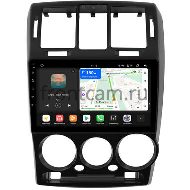 Hyundai Getz 2002-2011 (черная) Canbox H-Line 5196-9-1321 на Android 14 (4G-SIM, 6/128, DSP, QLed)