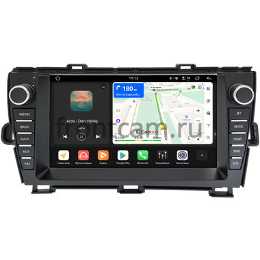 Toyota Prius 3 (XW30) 2009-2015 (левый руль, для авто без JBL) Canbox H-Line 4792-9-1325 на Android 14 (4G-SIM, 4/64, DSP, QLed)