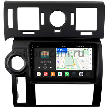 Hummer H2 2007-2009 (черная) Canbox H-Line 5196-9-1396 на Android 14 (4G-SIM, 6/128, DSP, QLed)