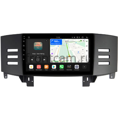 Toyota Mark X 2004-2009 (черная, для авто без монитора) Canbox H-Line 5196-9-160 на Android 14 (4G-SIM, 6/128, DSP, QLed)