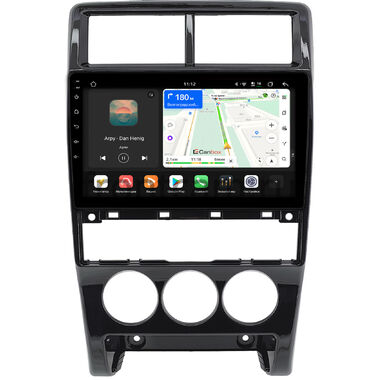 Lada Priora 2013-2018 (черная, глянцевая) Canbox H-Line 5196-9-1610 на Android 14 (4G-SIM, 6/128, DSP, QLed)