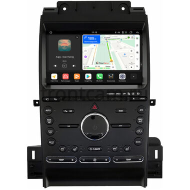 Ford Taurus 2012-2019 (черная) Canbox H-Line 5197-9-1743 на Android 14 (4G-SIM, 8/128, DSP, QLed)