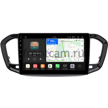 Lada Vesta (NG) 2022-2026, Aura 2024-2026 (черный глянец) Canbox H-Line 5197-9-1924 на Android 14 (4G-SIM, 8/128, DSP, QLed)