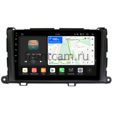 Toyota Sienna 3 2010-2014 Canbox H-Line 4792-9-202 на Android 14 (4G-SIM, 4/64, DSP, QLed)