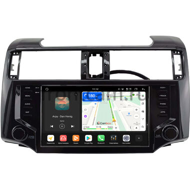Toyota 4Runner 5 2013-2024 (черная, глянцевая) Canbox H-Line 5196-9-2228 на Android 14 (4G-SIM, 6/128, DSP, QLed)