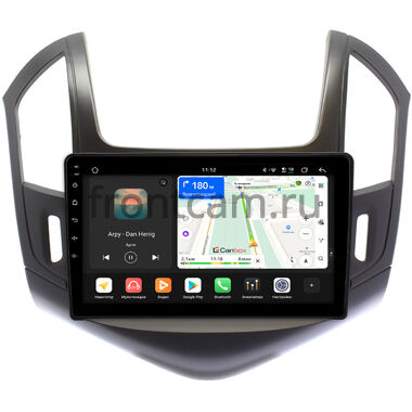 Chevrolet Cruze 2012-2016 (черная, матовая) Canbox H-Line 5197-9-240 на Android 14 (4G-SIM, 8/128, DSP, QLed)