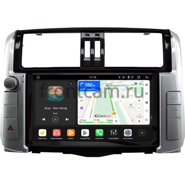 Toyota Land Cruiser Prado 150 2009-2013 (для авто с Navi и JBL Synthesis, без 360, глянцевая) Canbox H-Line 5197-9-2547 на Android 14 (4G-SIM, 8/128, DSP, QLed)