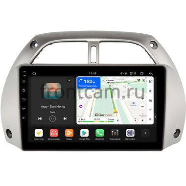 Toyota RAV4 2 (XA20) 2000-2003 Canbox H-Line 5196-9-262 на Android 14 (4G-SIM, 6/128, DSP, QLed)