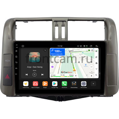 Toyota Land Cruiser Prado 150 2009-2013 (для авто с круговым обзором, цвет титан) Canbox H-Line 5196-9-2750 на Android 14 (4G-SIM, 6/128, DSP, QLed)