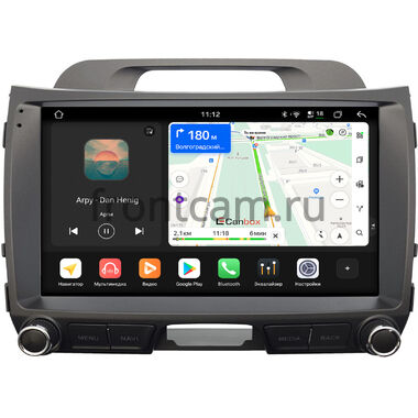 Kia Sportage 3 2010-2016 (для авто без усилителя) Canbox H-Line 4792-9-2772 на Android 14 (4G-SIM, 4/64, DSP, QLed)