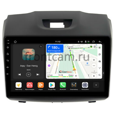 Isuzu D-Max 2 2012-2020 (тип 2) Canbox H-Line 4792-9-293 на Android 14 (4G-SIM, 4/64, DSP, QLed)