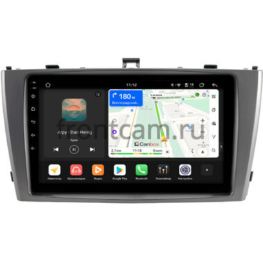 Toyota Avensis 3 2008-2015 (серебро) Canbox H-Line 4792-9-3018 на Android 14 (4G-SIM, 4/64, DSP, QLed)