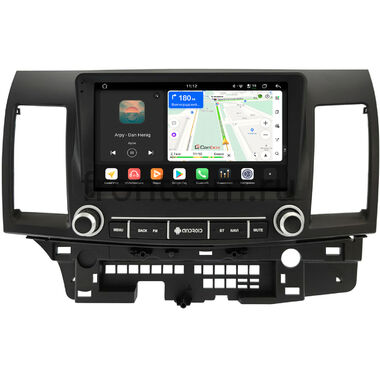 Mitsubishi Lancer 10 2007-2017 Canbox H-Line 5197-9-3300 на Android 14 (4G-SIM, 8/128, DSP, QLed)