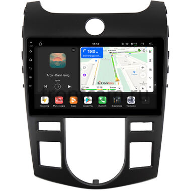 Kia Cerato 2 седан, Forte 2008-2013 (с климат-контролем) Canbox H-Line 5196-9-413 на Android 14 (4G-SIM, 6/128, DSP, QLed)