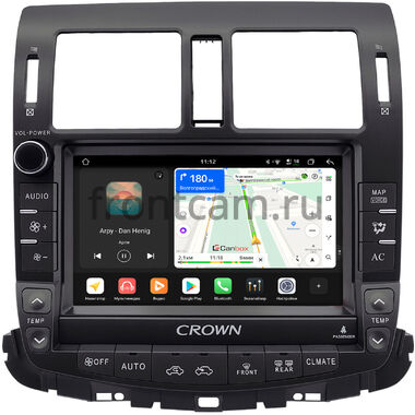 Toyota Crown (S200) 2008-2012 (Для авто без монитора) Canbox H-Line 5196-9-5376 на Android 14 (4G-SIM, 6/128, DSP, QLed)