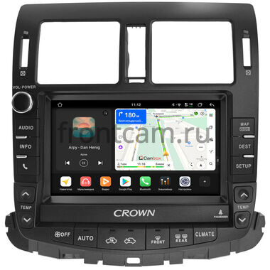 Toyota Crown (S200) 2008-2012 (Для авто c монитором и DVD) Canbox H-Line 5196-9-5377 на Android 14 (4G-SIM, 6/128, DSP, QLed)