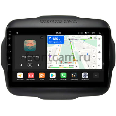 Jeep Renegade 2014-2025 Canbox H-Line 4792-9-629 на Android 14 (4G-SIM, 4/64, DSP, QLed)