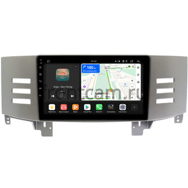 Toyota Mark X 2004-2009 (серая) Canbox H-Line 5197-9-959 на Android 14 (4G-SIM, 8/128, DSP, QLed)