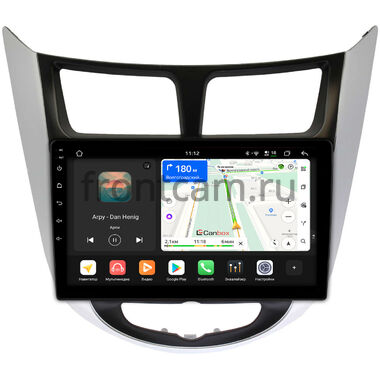 Hyundai Solaris, Accent 4 2010-2019 Canbox H-Line 5196-9027 на Android 14 (4G-SIM, 6/128, DSP, QLed)