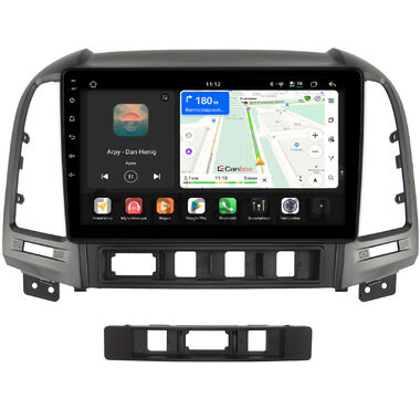 Hyundai Santa Fe 2 2005-2012 Canbox H-Line 5196-9052 на Android 14 (4G-SIM, 6/128, DSP, QLed)