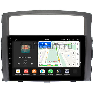 Mitsubishi Pajero 4 2006-2024 (для авто без Rockford) Canbox H-Line 5197-9069 на Android 14 (4G-SIM, 8/128, DSP, QLed)