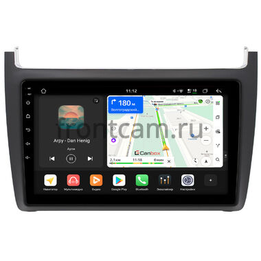 Volkswagen Polo 5 2009-2020 (матовая) Canbox H-Line 5197-9091 на Android 14 (4G-SIM, 8/128, DSP, QLed)
