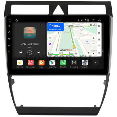 Audi A6 (C5), A6 (C5) Allroad, S6 (C5), RS6 (C5) 1997-2006 Canbox H-Line 5196-9110 на Android 14 (4G-SIM, 6/128, DSP, QLed)