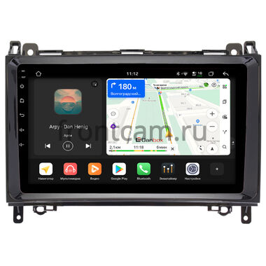 Mercedes A-klasse (W169), B-klasse (W245), Vito 2 (W639), Vito 3 (W447), Viano (W639) 2006-2018 (глянцевая) Canbox H-Line 4792-9148 на Android 14 (4G-SIM, 4/64, DSP, QLed)