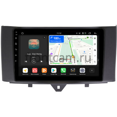 Smart Fortwo 2 2011-2015 Canbox H-Line 5196-9251 на Android 14 (4G-SIM, 6/128, DSP, QLed)