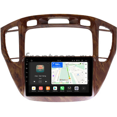 Toyota Highlander (U20), Kluger (XU20) 2000-2007 (орех, для авто без монитора) Canbox H-Line 5197-9293 на Android 14 (4G-SIM, 8/128, DSP, QLed)