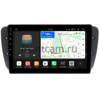 Seat Ibiza 4 2008-2015 Canbox H-Line 5197-9308 на Android 14 (4G-SIM, 8/128, DSP, QLed)