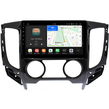 Mitsubishi L200 5 2015-2019 (авто без климат-контроля, глянцевая) Canbox H-Line 5196-9339 на Android 14 (4G-SIM, 6/128, DSP, QLed)